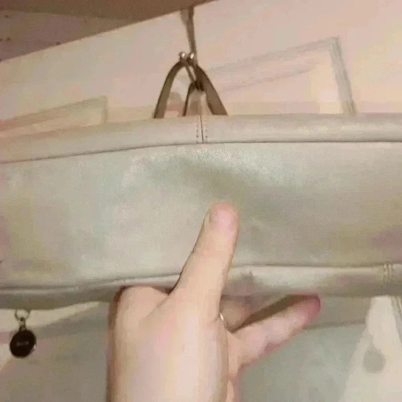 Coach Leather Tan Brown Handbag purse - Picture 10 of 11